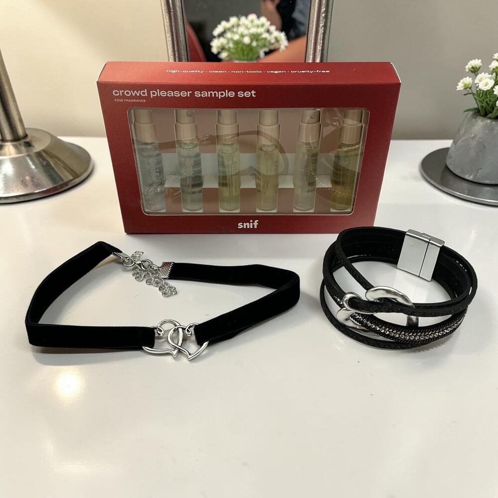 Snif Crowd Pleaser Sample Set with Jewelry Bundle